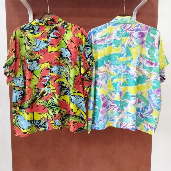 Chemise imprimée tropicale Hippocampe Les hauts Mademoiselle Hélène