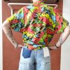 Chemise imprimée tropicale Hippocampe Les hauts Mademoiselle Hélène