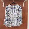 Gilet crochet « Boho Squares » Les hauts Mademoiselle Hélène