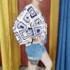 Gilet crochet « Boho Squares » Les hauts Mademoiselle Hélène