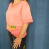 T-shirt col V « Hotter Than July » Dernières Chances Mademoiselle Hélène