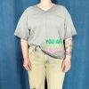 T-shirt col V « Hotter Than July » Dernières Chances Mademoiselle Hélène