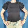 T-shirt manches volantées élégantes Les hauts Mademoiselle Hélène T-shirt manches volantées élégantes Les hauts Mademoiselle Hélène
