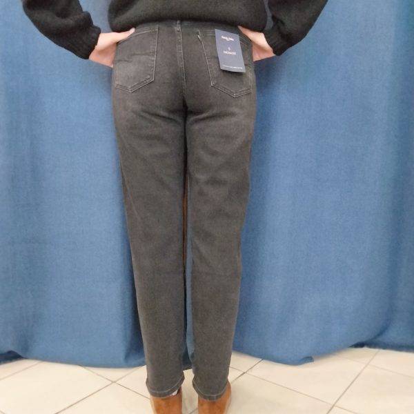Jeans taille haute coupe Mom Jeans Mademoiselle Hélène