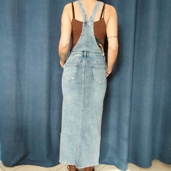 Robe salopette en jean Jeans Mademoiselle Hélène Robe salopette en jean Jeans Mademoiselle Hélène