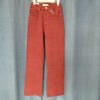 Jean bordeaux taille haute Jeans Mademoiselle Hélène
