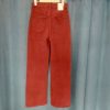 Jean bordeaux taille haute Jeans Mademoiselle Hélène