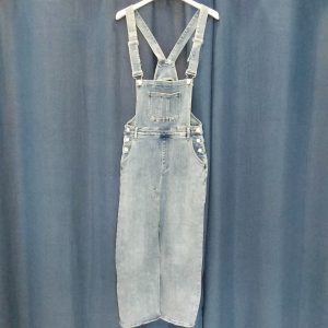 Robe salopette en jean