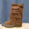 Bottes cargo suédées chocolat Chaussures & Accessoires Mademoiselle Hélène Bottes cargo suédées chocolat Chaussures & Accessoires Mademoiselle Hélène