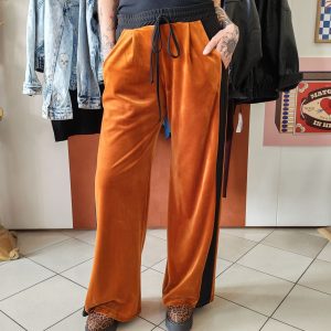 Pantalon velours français orange