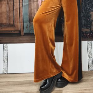 Pantalon velours français orange