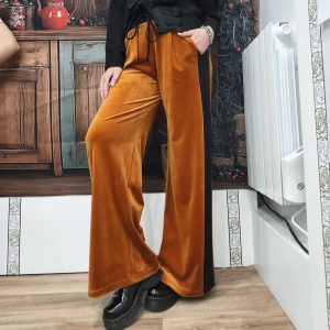 Pantalon velours français orange
