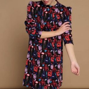 Robe imprimé motifs originaux