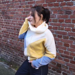 Pull à col roulé