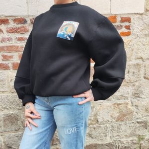 Sweat imprimé soleil