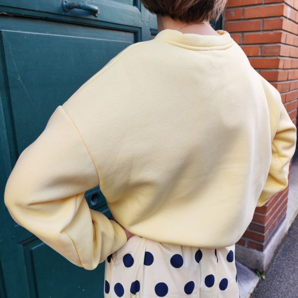 Sweat pastel motif pastèques,Coupe oversize / légèrement ample Manches longues avec poignets resserrés Col rond classique Motif pastèque brodée sur la poitrine Tissu doux et confortable Coloris : rose, blanc, jaune Style casual, streetwear, fun Saison : mi-saison / toute l'année