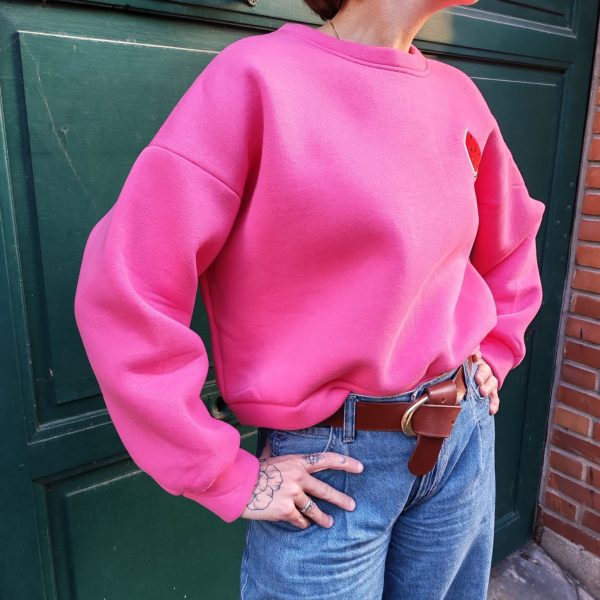 Sweat pastel motif pastèques,Coupe oversize / légèrement ample Manches longues avec poignets resserrés Col rond classique Motif pastèque brodée sur la poitrine Tissu doux et confortable Coloris : rose, blanc, jaune Style casual, streetwear, fun Saison : mi-saison / toute l'année