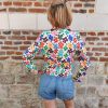 Veste fleurie rétro Hippocampe Blousons / Manteaux / Vestes Mademoiselle Hélène Veste fleurie rétro Hippocampe. Marque Hippocampe Fabrication française Imprimé floral multicolore Fermeture par boutons pressions Col chemise Poches sur le devant Coupe confortable et facile à porter Style rétro, vintage et bohème Disponible en 2 coloris Disponible du 36 au 44 Taille normalement Disponible en boutique Les Curiosités et sur la boutique en ligne Mademoiselle Hélène Livraison gratuite en France et en Belgique Retrait possible en boutique Les Curiosités à Arras Composition : 100% polyuréthane, doublure 100% polyester