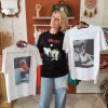 T-shirt graphique vintage Les hauts Mademoiselle Hélène T-shirt graphique vintage. T-shirt unisexe Marque : GRAFITEE Design français Imprimés graphiques et artistiques Coupe confortable Style bohème, rock et rétro Disponible en 3 coloris/graphiques Disponible du S au XL Taille normalement Disponible en boutique Les Curiosités et sur la boutique en ligne Mademoiselle Hélène Livraison gratuite en France et en Belgique Retrait possible en boutique Les Curiosités Composition 100% coton biologique